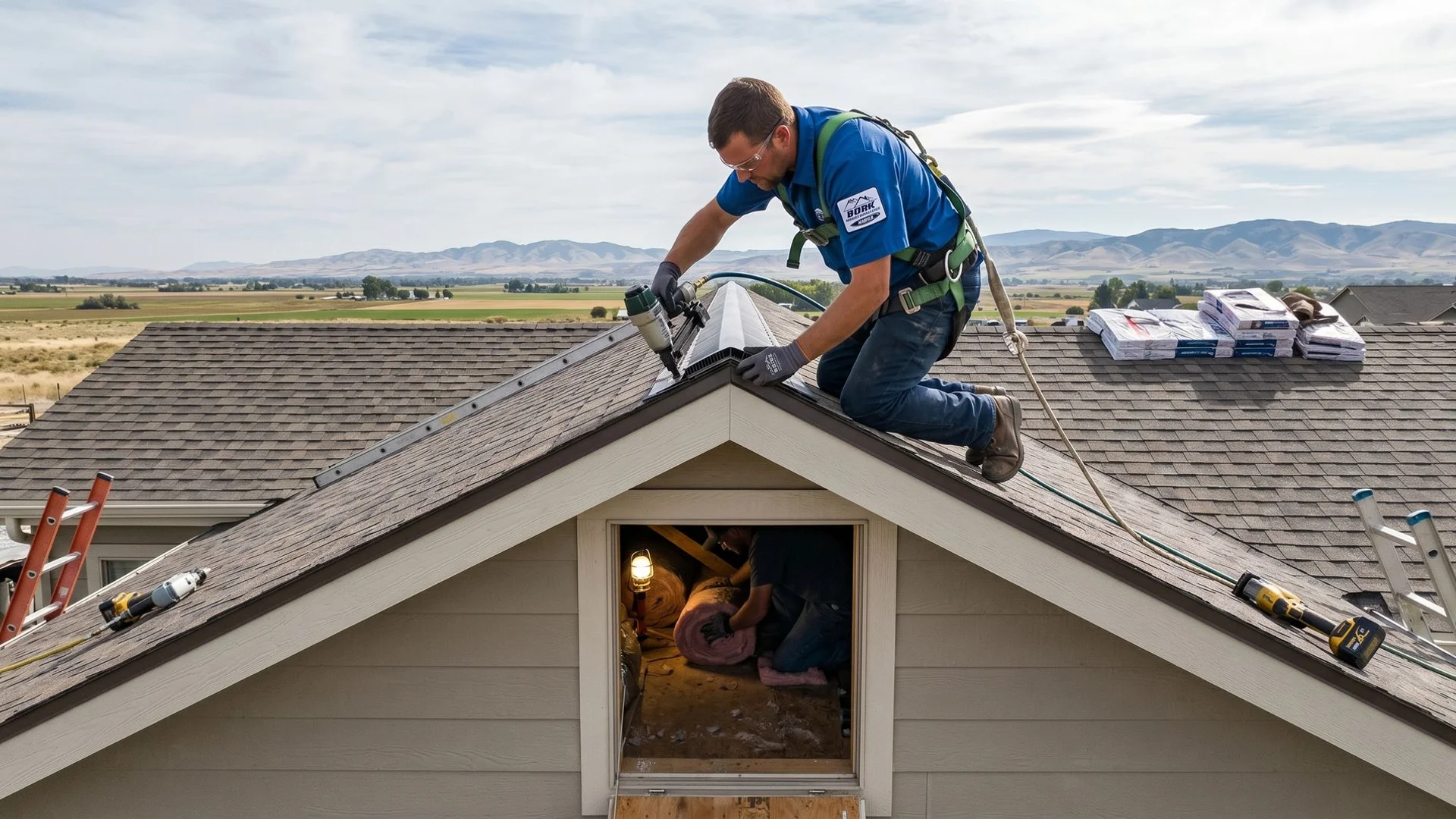 Roof Ventilation & Insulation by Bork Nampa Roofing in Canyon County, Idaho